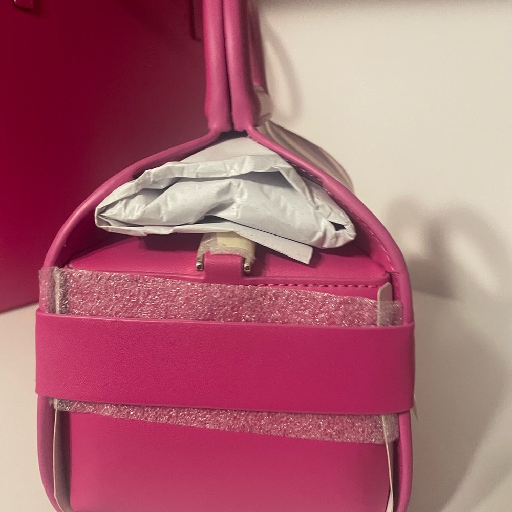 Kate Spade Pink PASTRY Striped Women's Bag NWT - Picture 2 of 6